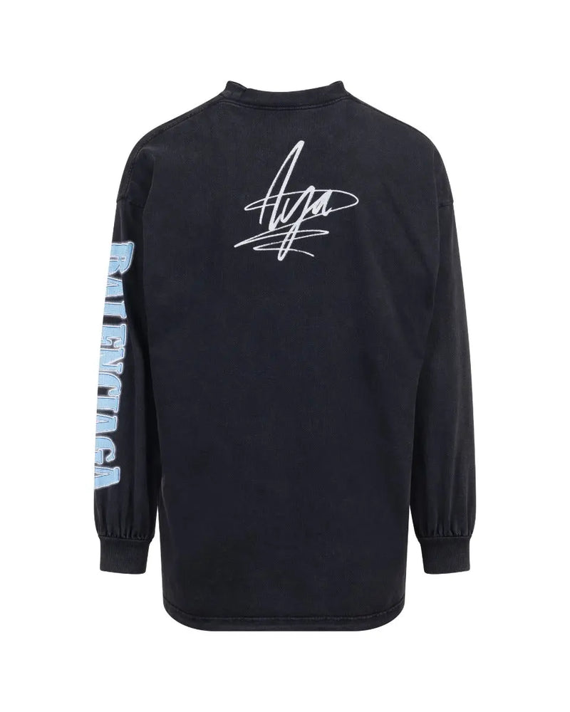 Balenciaga 295/400 LA Aya Nakamura long sleeve t-shirt thumbnail