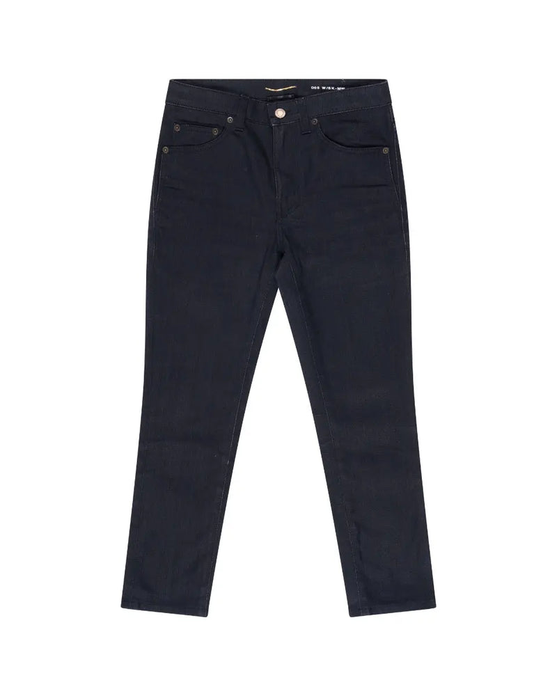 Saint Laurent D05 black skinny mid-rise jeans thumbnail
