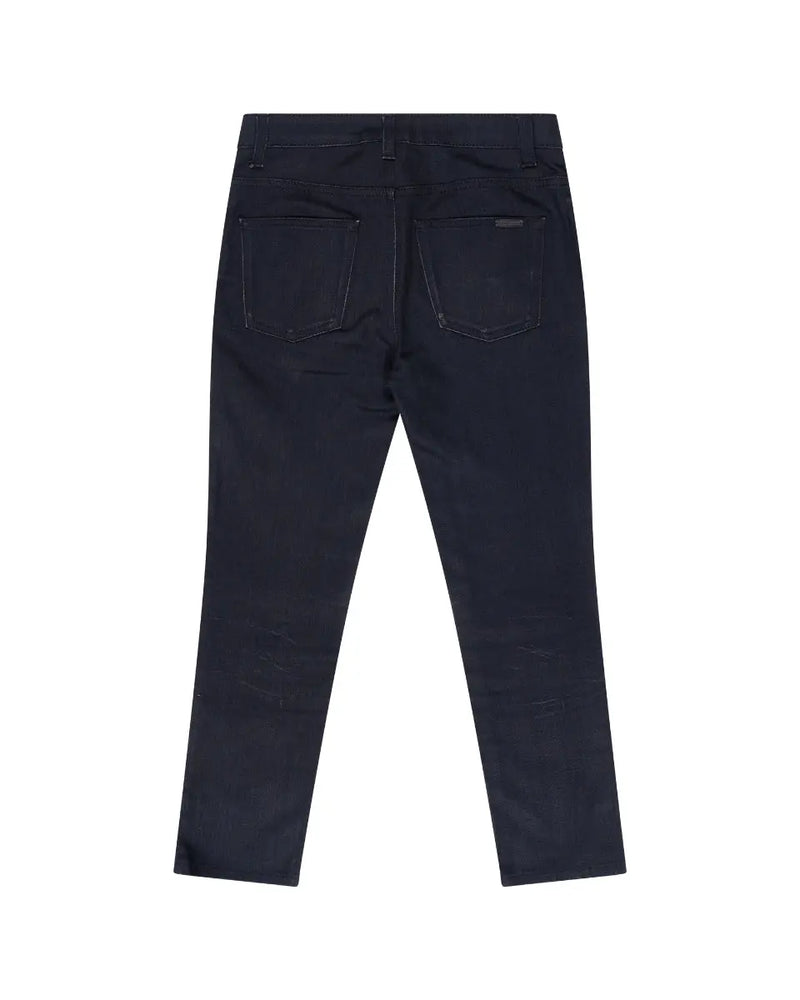 Saint Laurent D05 black skinny mid-rise jeans thumbnail