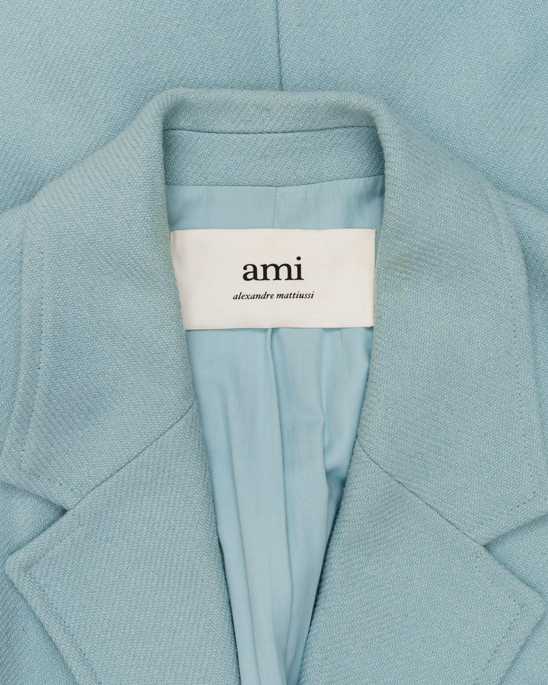 AMI Paris single-breasted Blue Coat thumbnail