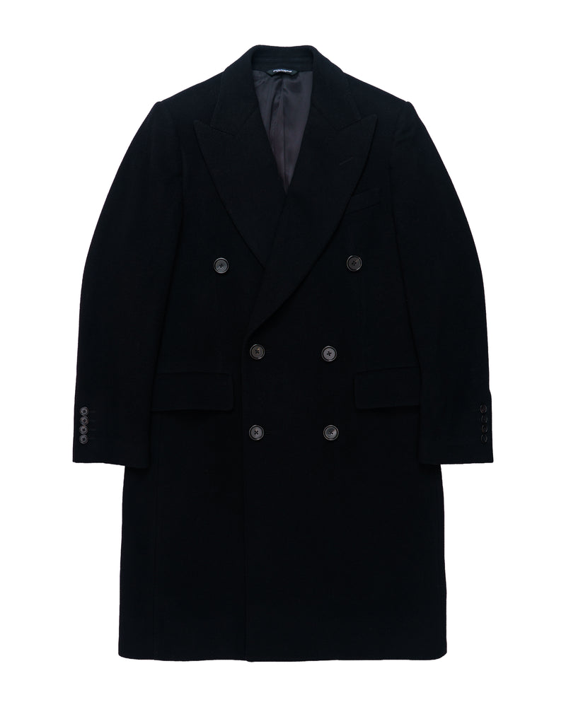 Dolce & Gabbana double-breasted cashmere wool coat thumbnail