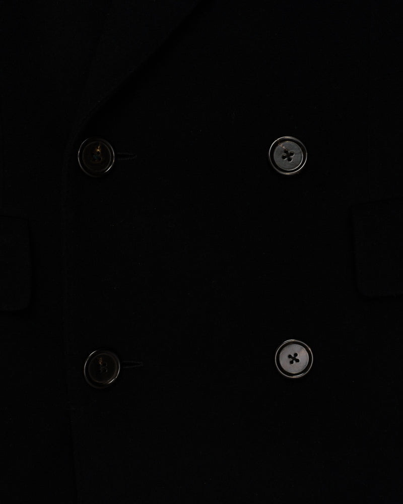 Dolce & Gabbana double-breasted cashmere wool coat thumbnail