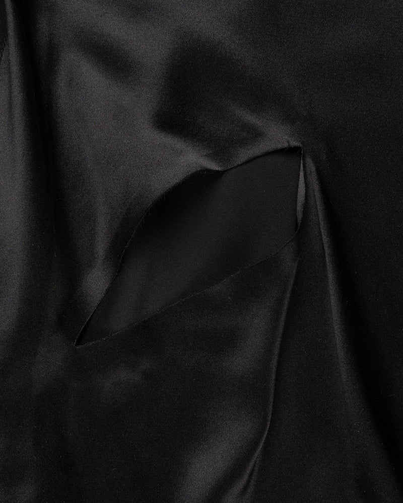 J.W. Anderson asymmetric bonded silk top thumbnail