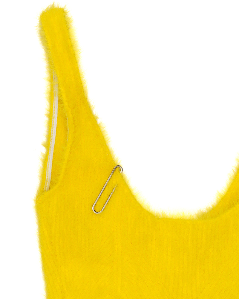 Off-White™ "Seasonal" Fluffy Knit Tank Top thumbnail