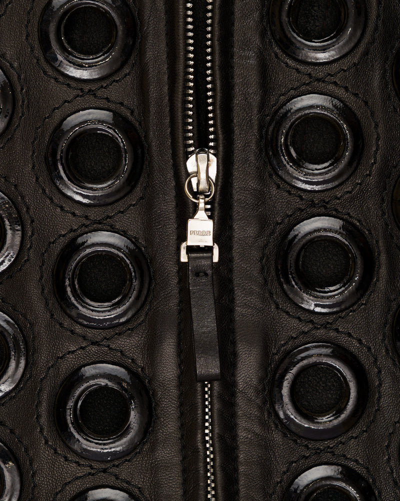 Gianfranco ferre leather jacket thumbnail