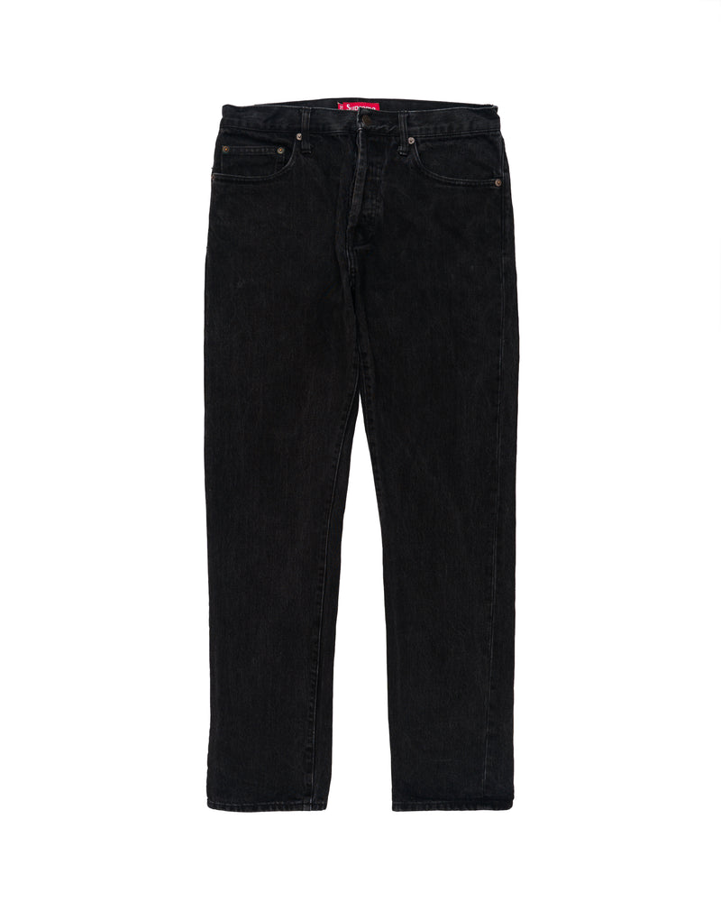 Supreme Slim Jeans Washed Black thumbnail