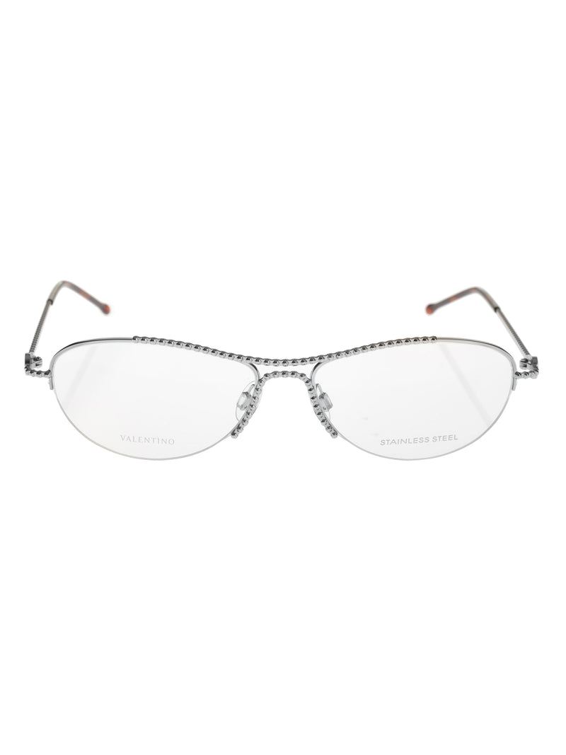 Valentino Rough Round Frames glasses thumbnail