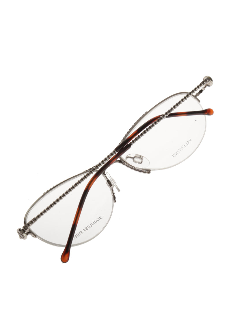 Valentino Rough Round Frames glasses thumbnail