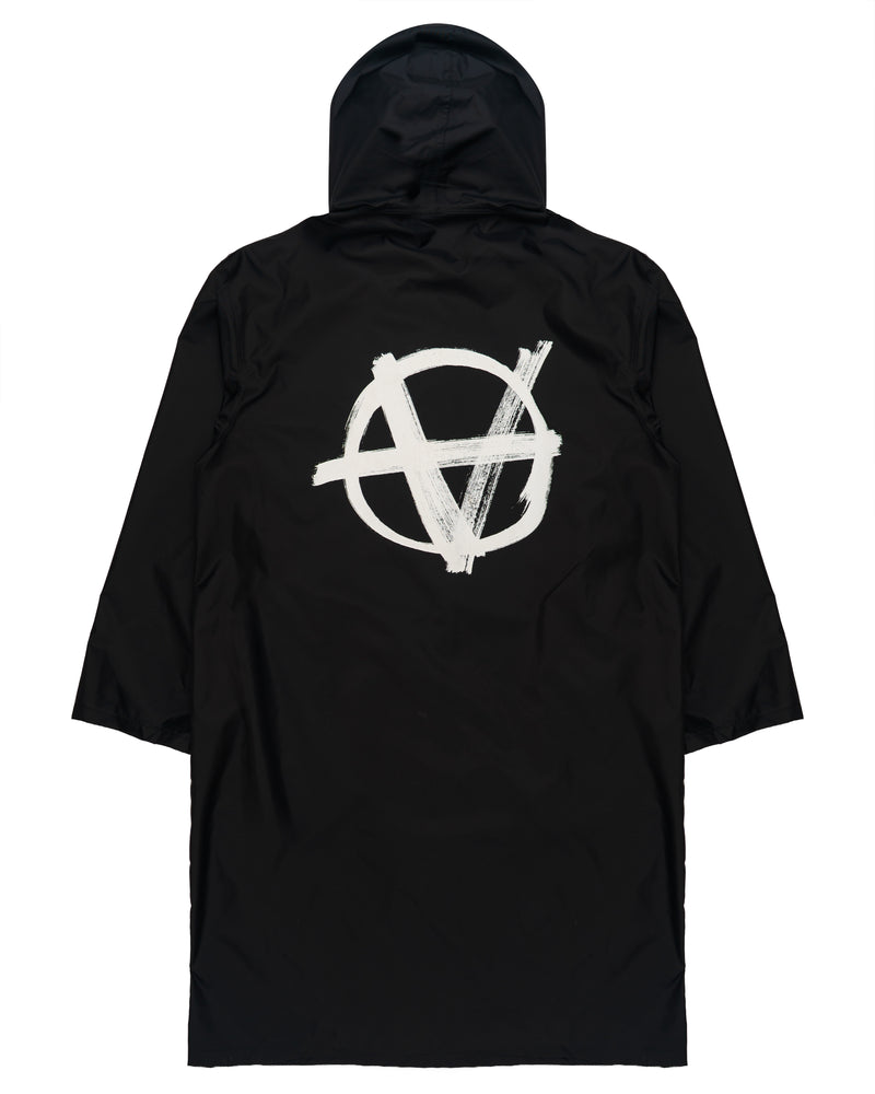 Vetements Unisex Anarchy Logo Hooded Raincoat thumbnail