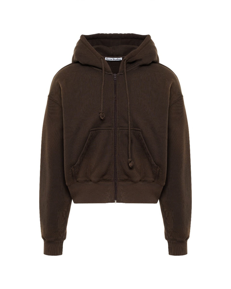 Acne Studios dyed zippered hoodie thumbnail