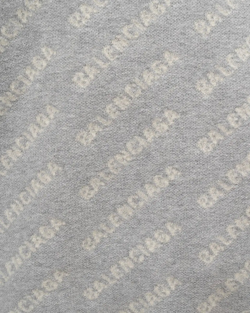 Balenciaga all-over logo turtleneck sweater thumbnail