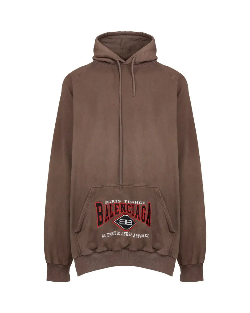 Balenciaga BB "Authentic Jersey Apparel" oversized hoodie thumbnail