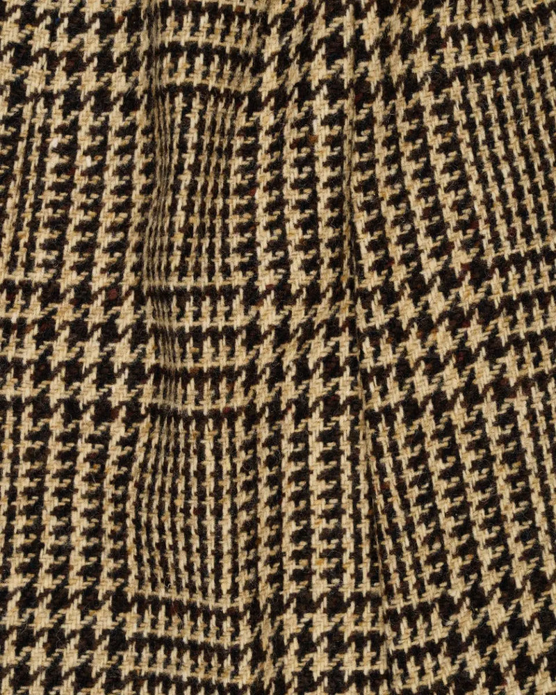 Balenciaga Edition "Hiver 1963" brown tartan mini skirt thumbnail