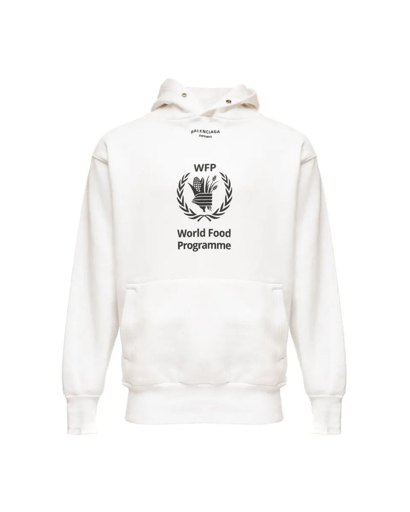 Balenciaga "World Food Program" oversized hoodie thumbnail