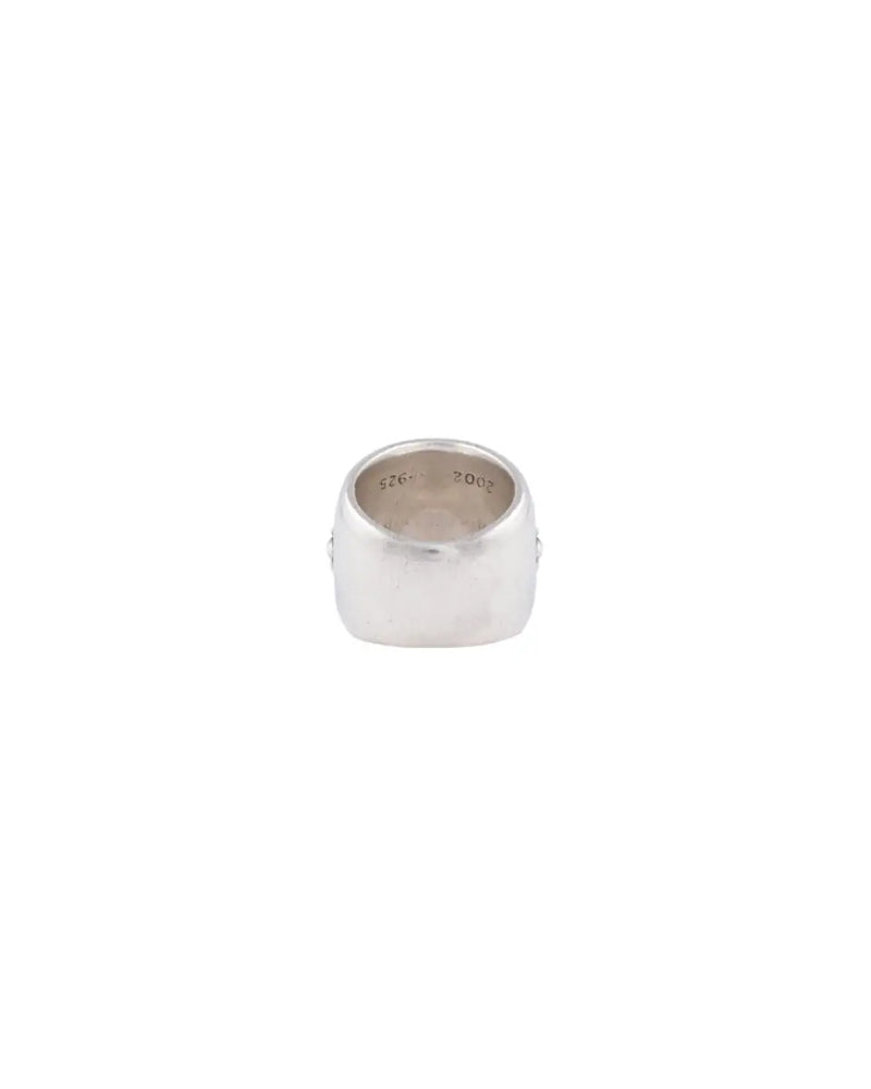 Chrome Hearts .925 sterling silver oval cross ring thumbnail
