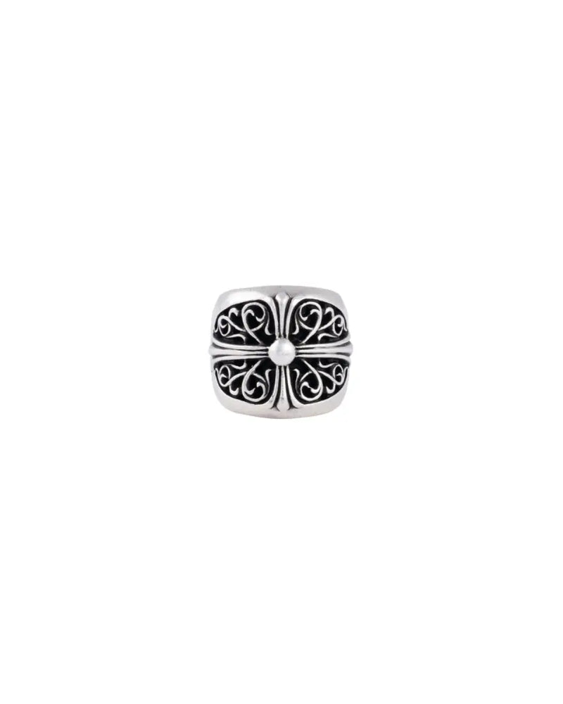Chrome Hearts .925 sterling silver oval cross ring thumbnail