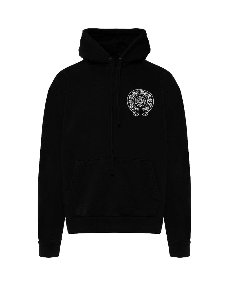 Chrome Hearts London Exclusive Horseshoe logo black hoodie thumbnail