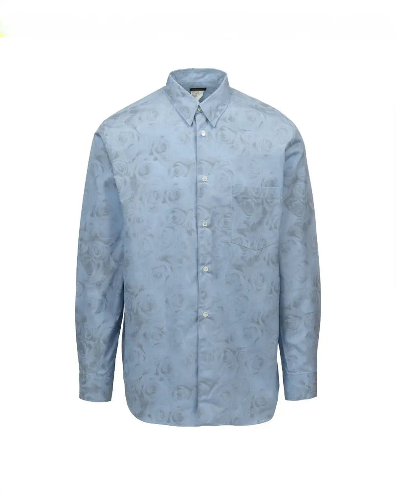 COMME des GARÇONS Homme Plus smoked roses button-up shirt thumbnail