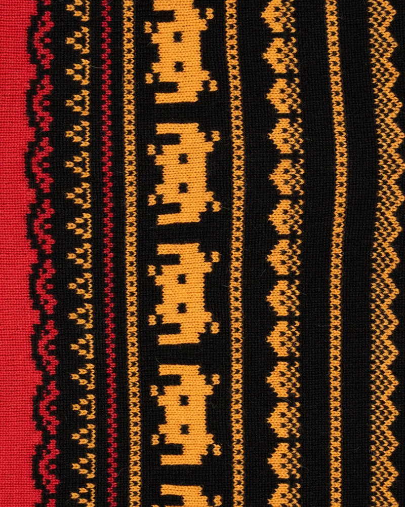 COMME des GARÇONS x Arne Carlos Swarovski crystal-embellished knitted scarf thumbnail