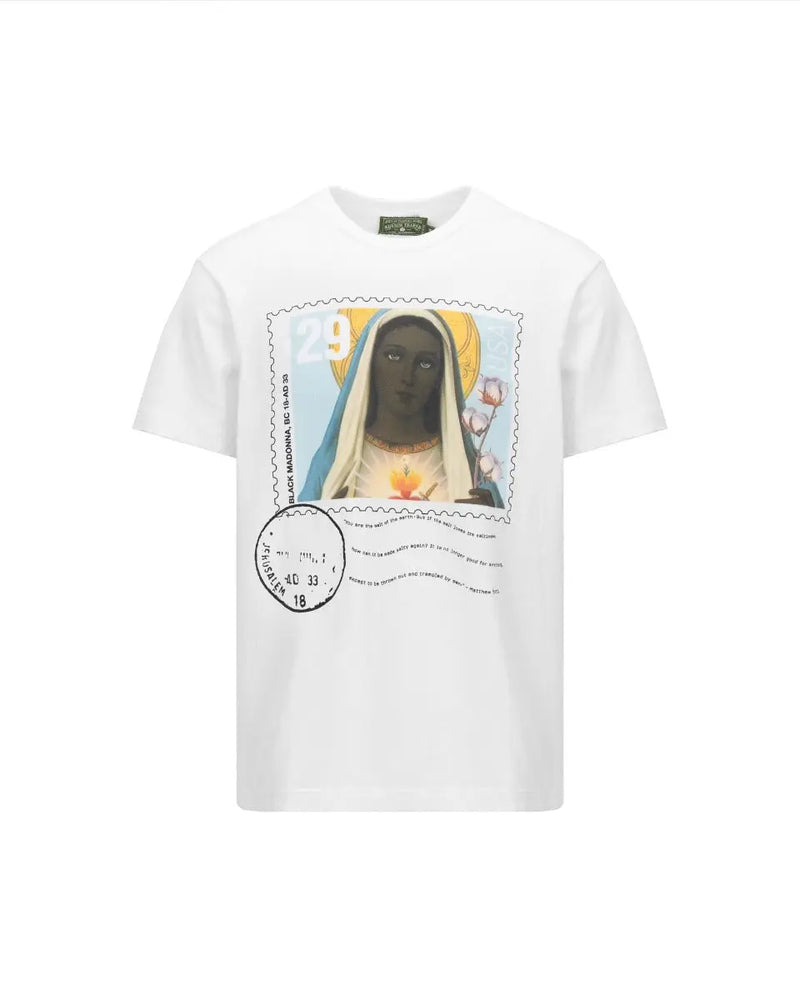 Denim Tears Mary Stamp white t-shirt thumbnail