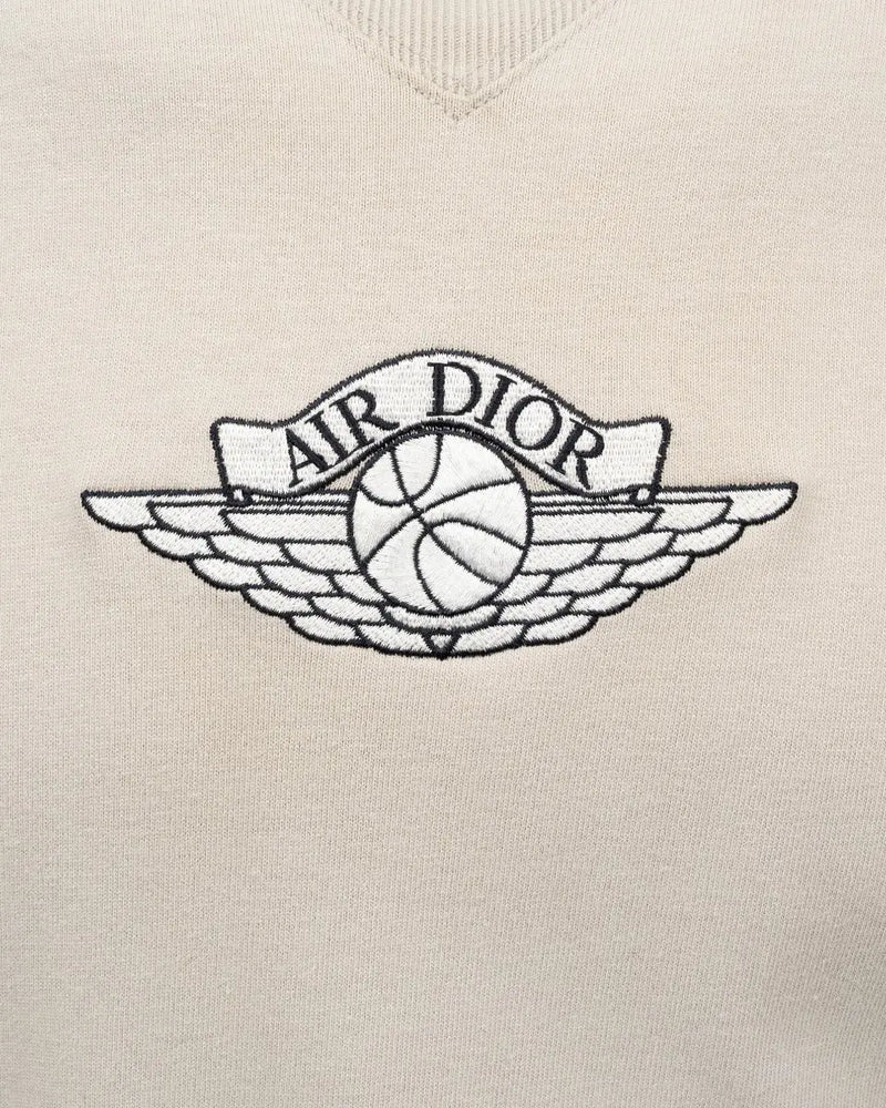 Dior x Air Jordan chest logo embroidery t-shirt thumbnail