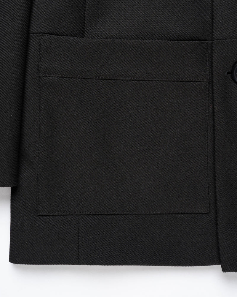 MISBHV Davide single-breasted black blazer jacket thumbnail
