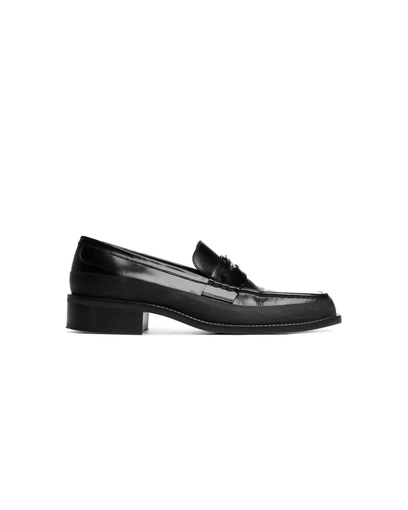 MISBHV "The Brutalist" black leather loafers thumbnail