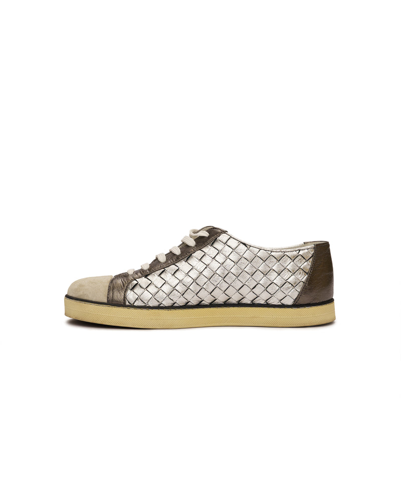 Bottega Veneta sail intrecciato sneakers thumbnail