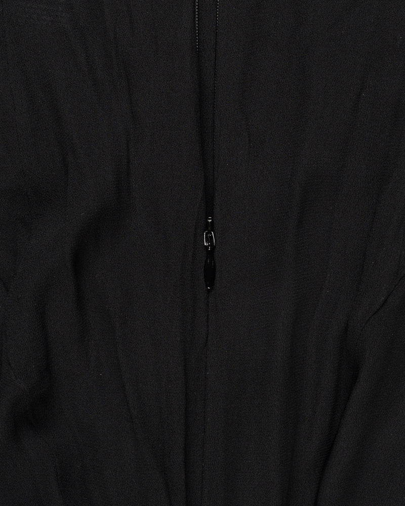 MISBHV 1-OF-1 single-shoulder ruched black dress thumbnail