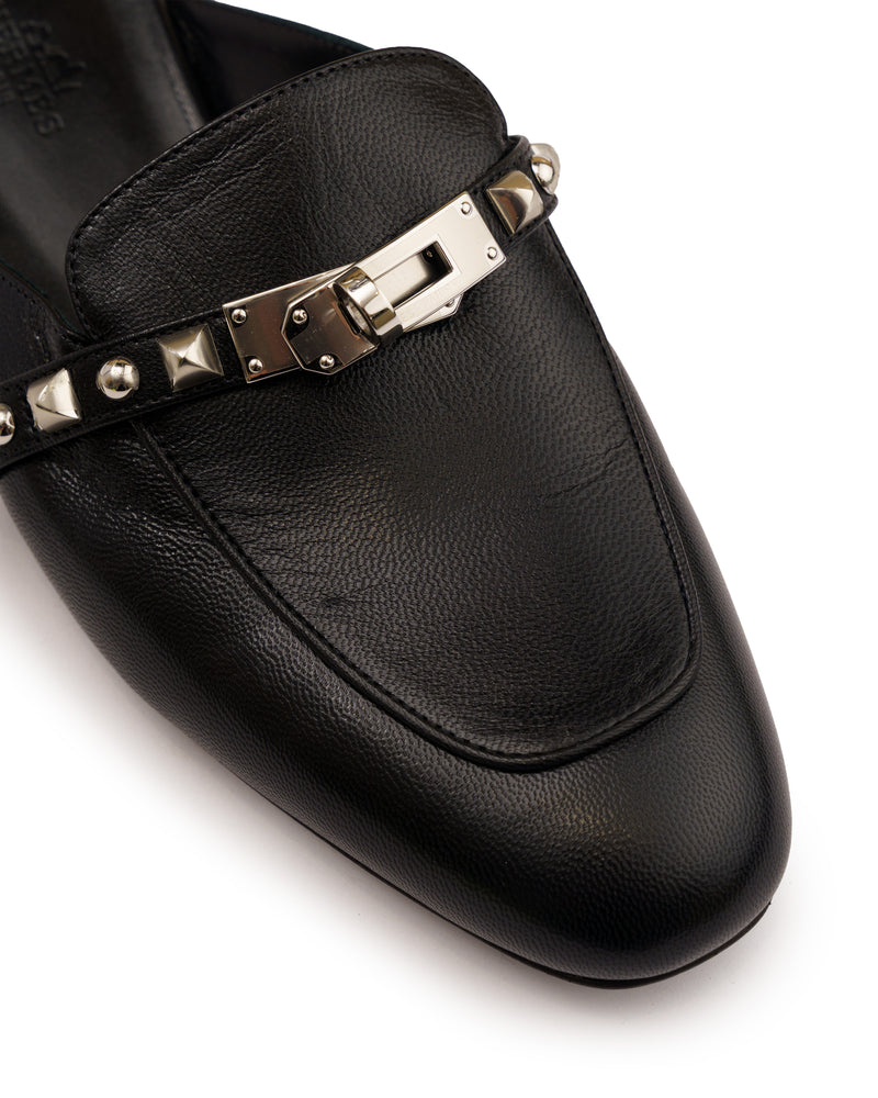 Hermès oz studded mule thumbnail