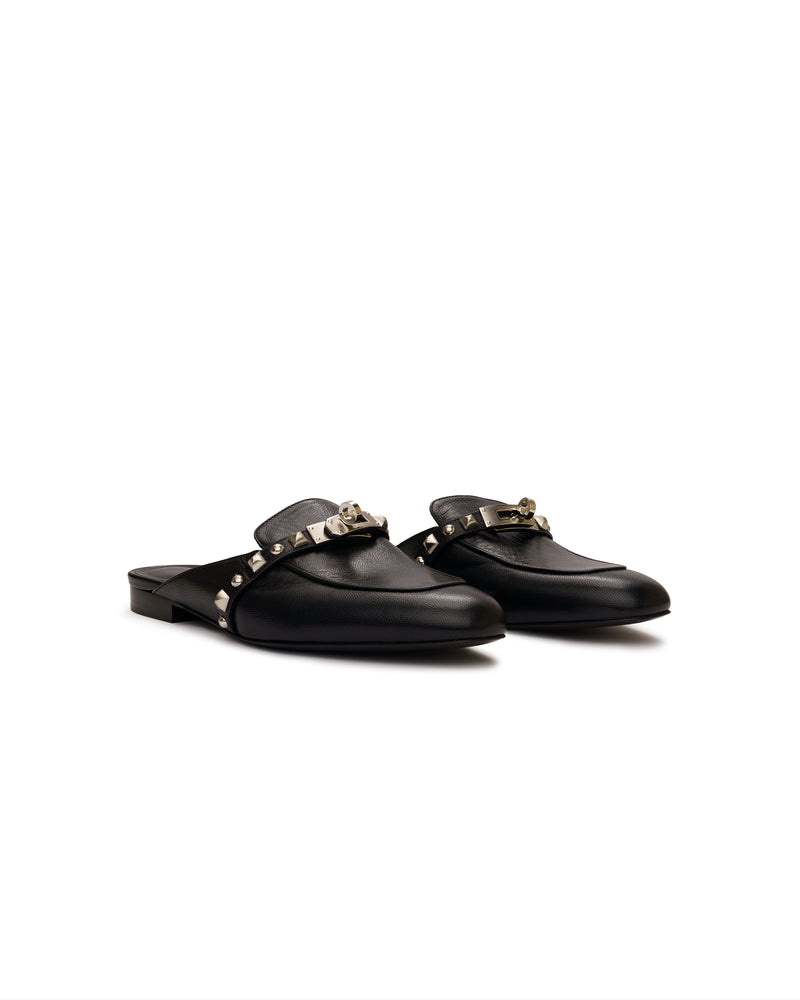 Hermès oz studded mule thumbnail