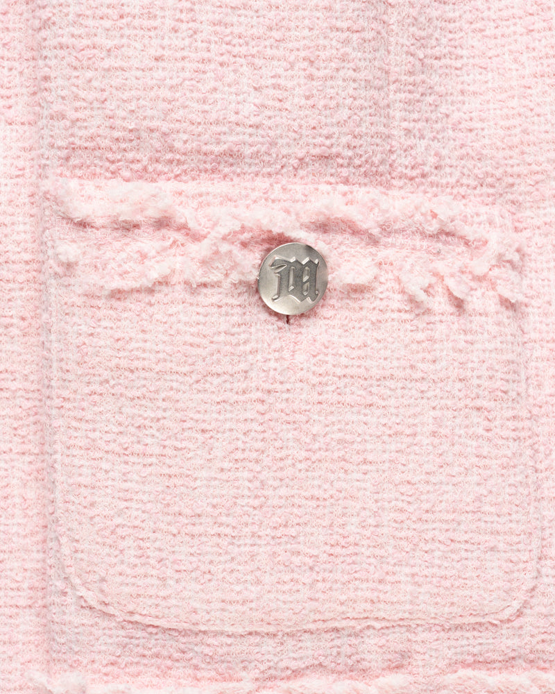 MISBHV tweed pink blazer jacket thumbnail