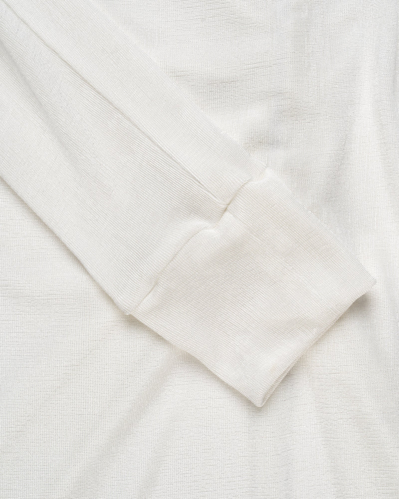 MISBHV 1-OF-1 open shoulders white long sleeve dress thumbnail