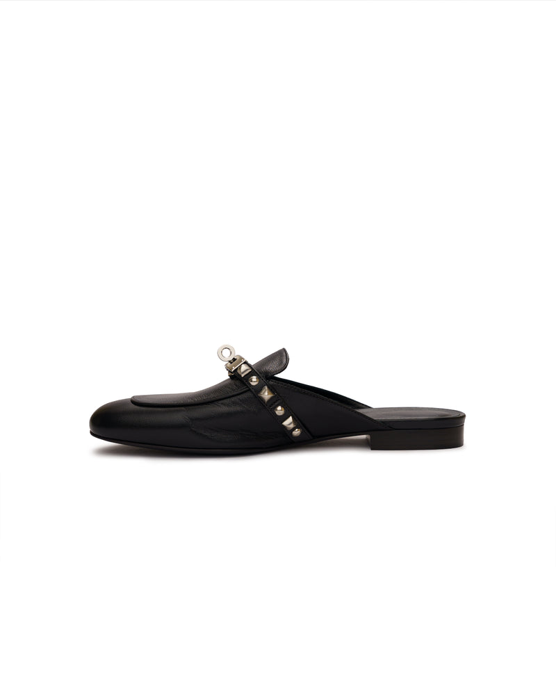 Hermès oz studded mule thumbnail