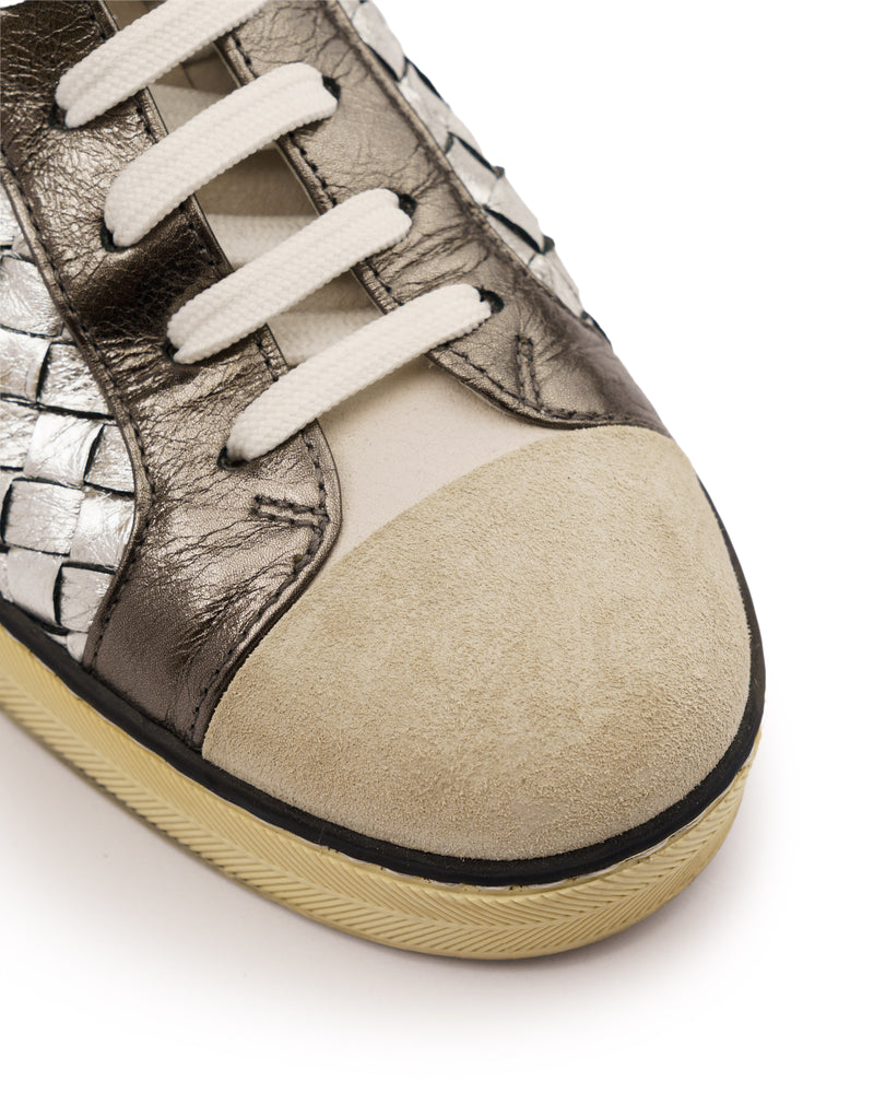 Bottega Veneta sail intrecciato sneakers thumbnail