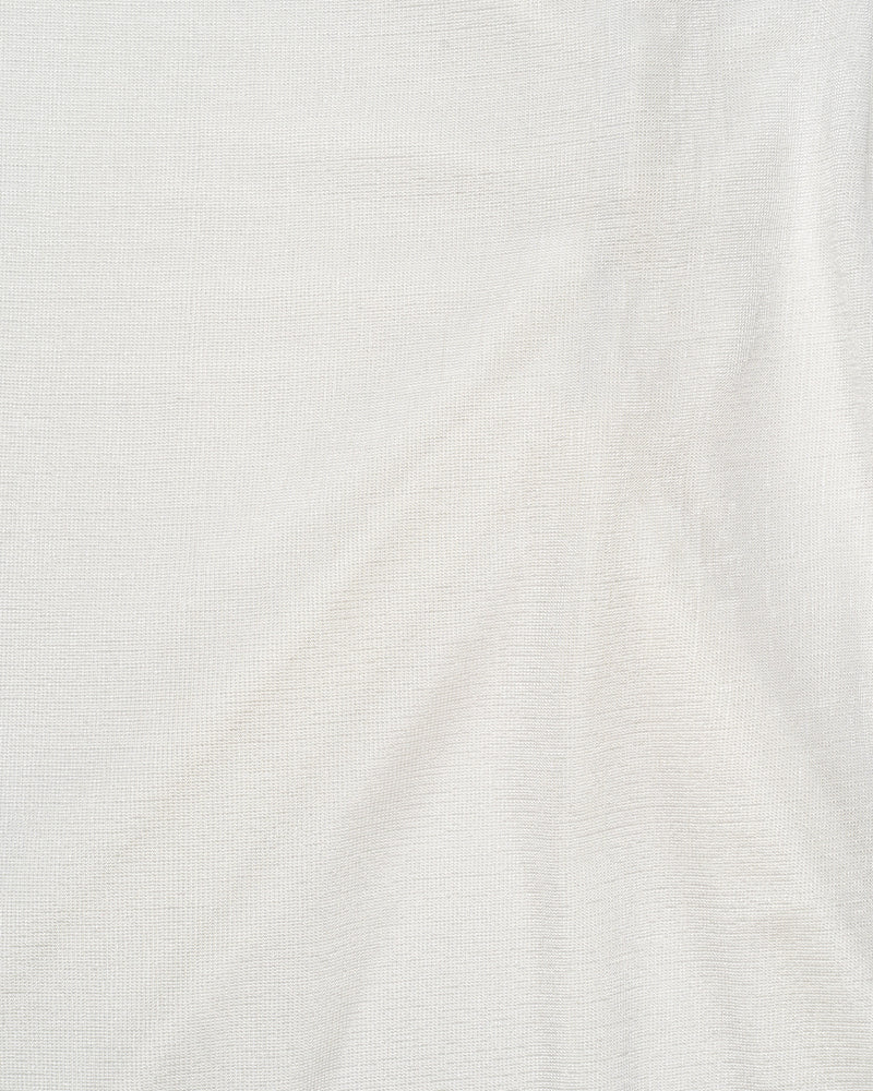 MISBHV 1-OF-1 open shoulders white long sleeve dress thumbnail