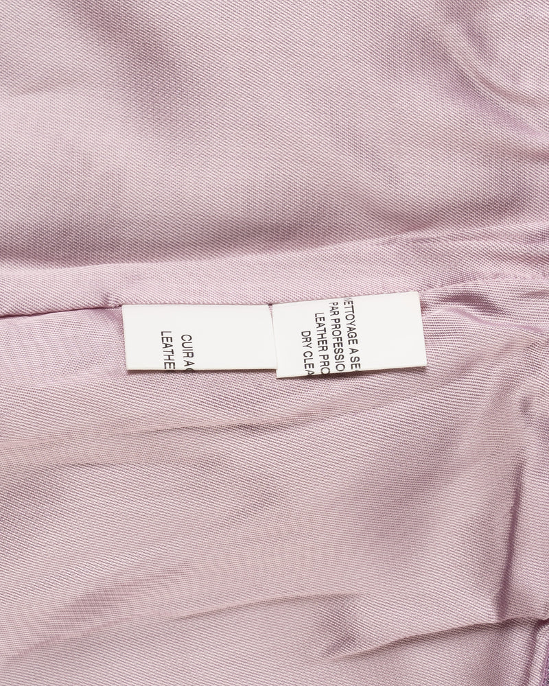 Thierry Mugler Couture faux-leather pink pencil skirt thumbnail