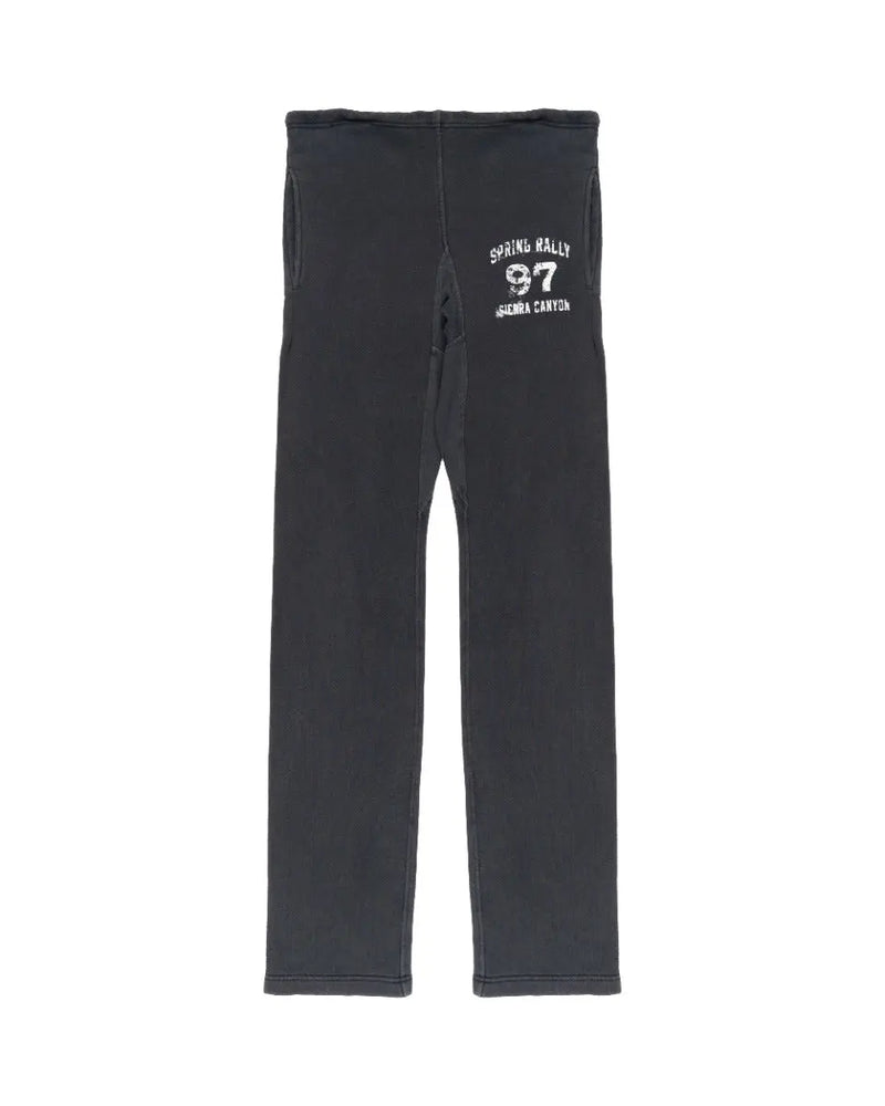 Greg Ross Sierra Canyon off-black sweatpants thumbnail