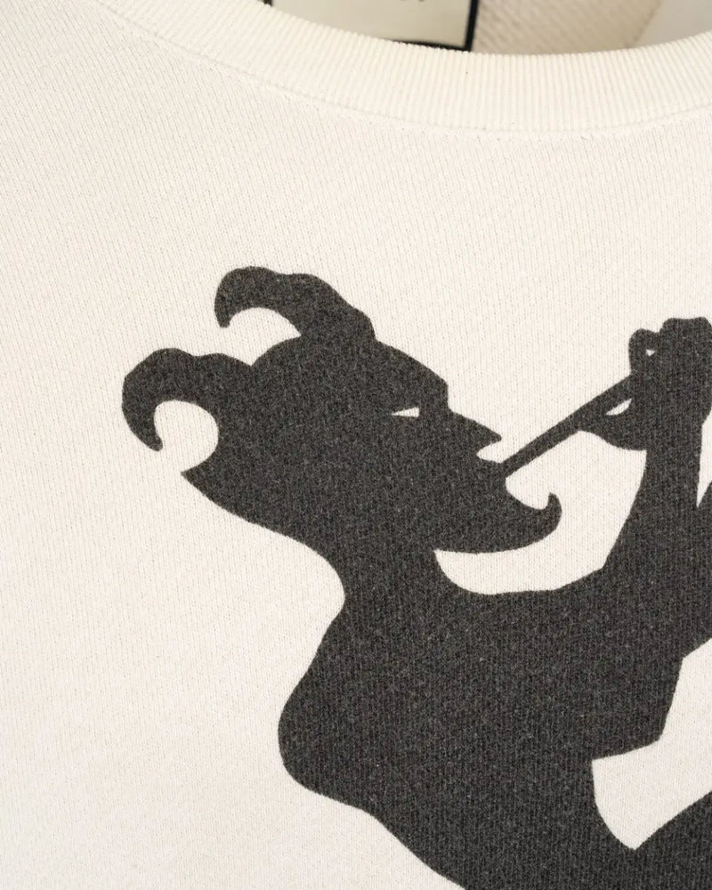 Gucci Chateau Marmont Hollywood Hotel Faun printed crewneck sweatshirt - S thumbnail