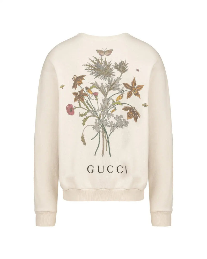 Gucci Chateau Marmont Hollywood Hotel Faun printed crewneck sweatshirt - S thumbnail