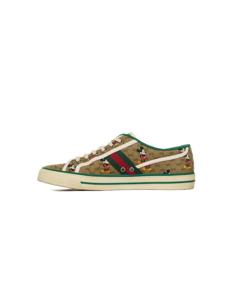 GUCCI x Disney Tennis 1977 Mickey Mouse GG Supreme monogram sneakers thumbnail