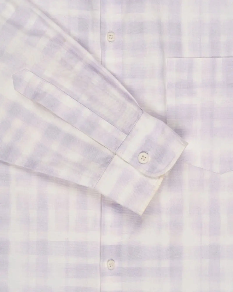 Jacquemus "Le Coup De Soleil" Valensole button-up lavender shirt thumbnail