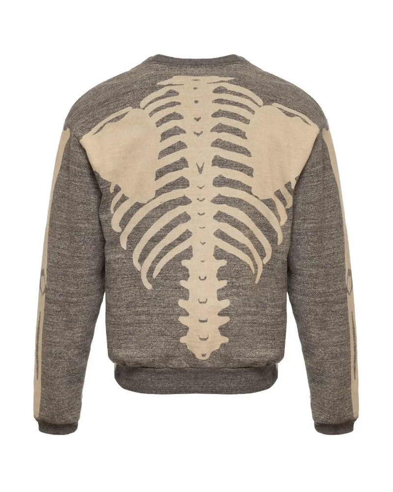 Kapital skeleton gandrelle fleece sweater thumbnail