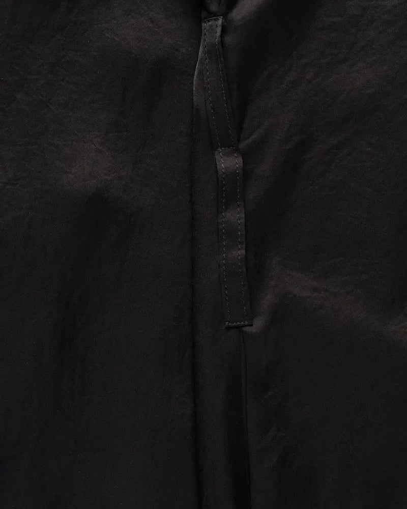 Lanvin front-buttoned black mini dress thumbnail