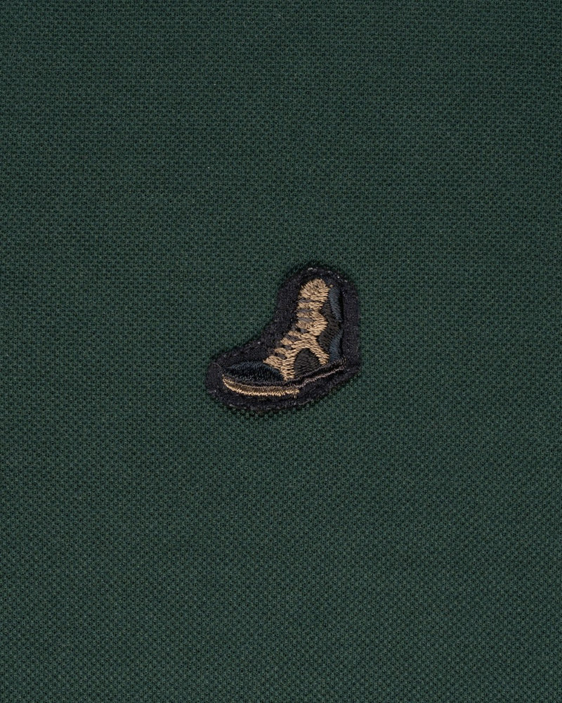 Lanvin sneaker embroidery bottle green polo collar t-shirt thumbnail