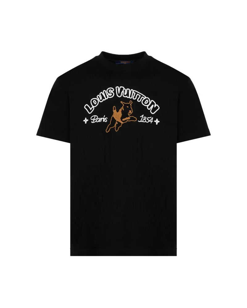 Louis Vuitton x Tyler, the Creator dog embroidery t-shirt thumbnail