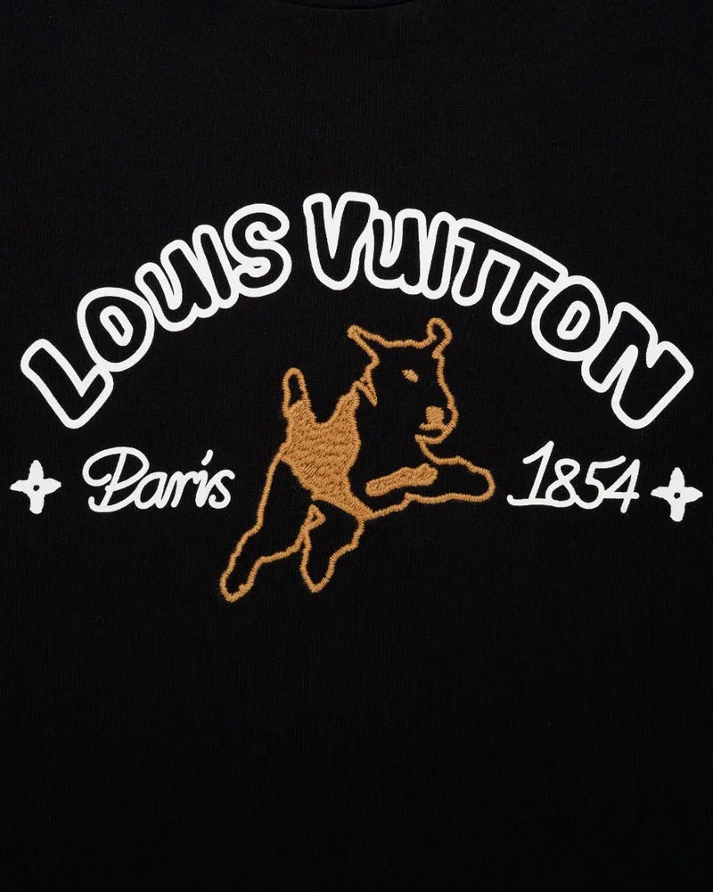 Louis Vuitton x Tyler, the Creator dog embroidery t-shirt thumbnail