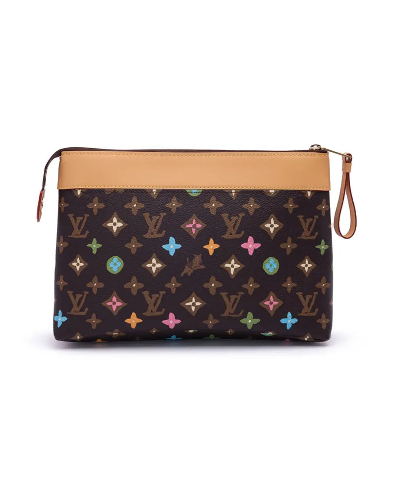 Louis Vuitton x Tyler, The Creator Monogram Voyage Souple Pouch thumbnail