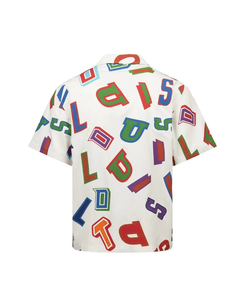 Louis Vuitton x NBA Basketball Letters white overshirt thumbnail