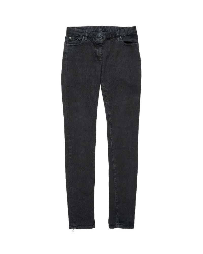 Maison Margiela 1 skinny grey washed denim pants thumbnail